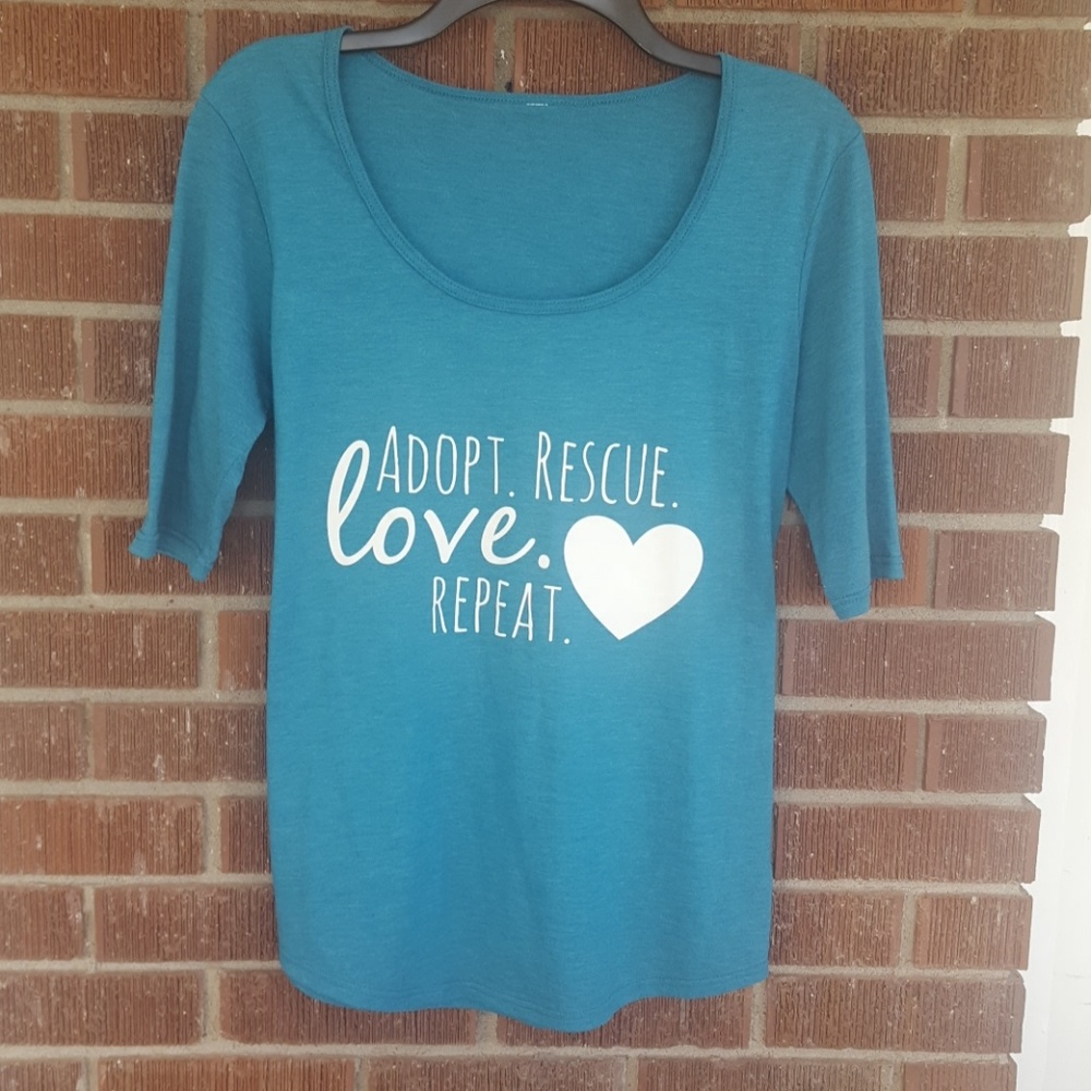 Mad Dog Adopt/Rescue Graphic Tee